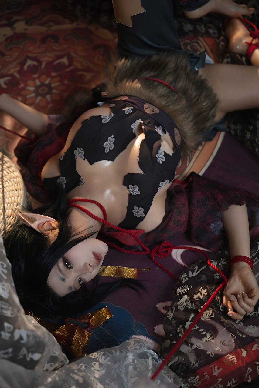 #蠢沫沫 No.376 – 黑神话 萍萍 [138P 966Mb] 标签🏷️#白虎 #蜜桃臀 #馒头穴 - 写真摄影作品第47张照片，photo 28807