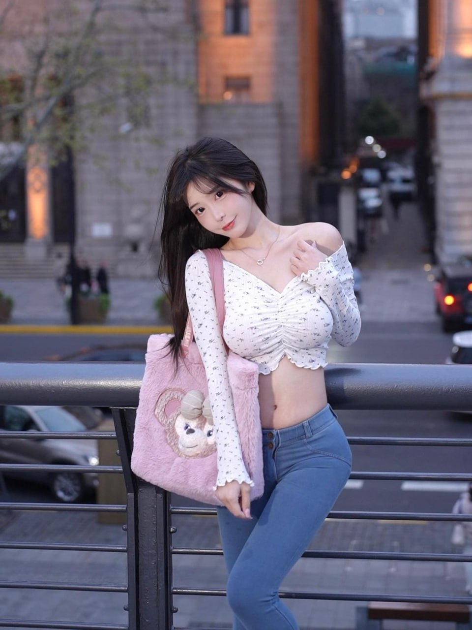 抖音500W粉 #希希3 微密圈No.007期 逛街女郎【22P】 - 写真摄影作品第9张照片，photo 137570