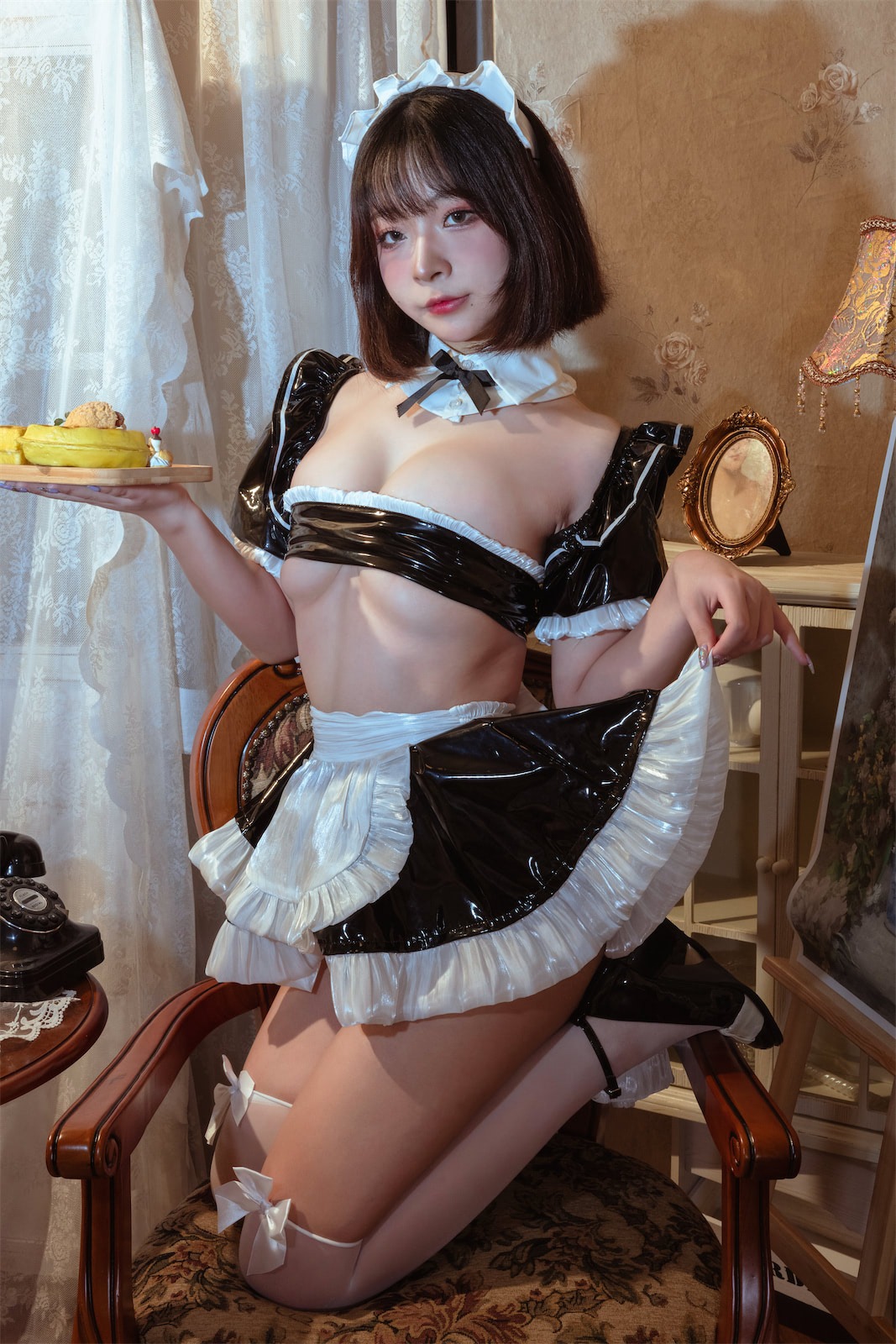 yuuhui玉汇 - 女仆假日 - 写真摄影作品第49张照片，6fc32873926bb27c25d6c