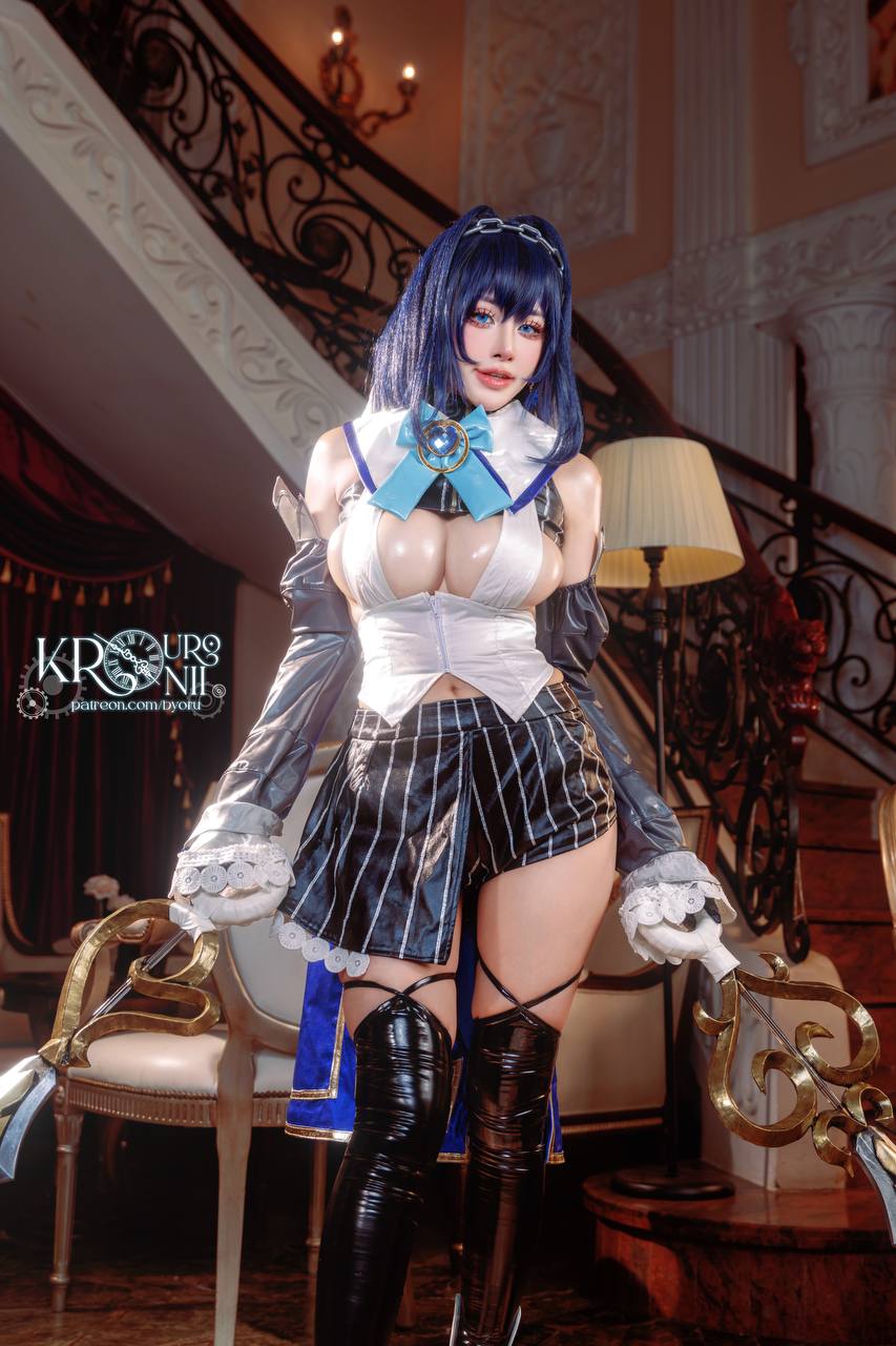 #Byoru Ouro Kronii [82P,21V 3.85Gb] 标签🏷️#蜜桃臀 #巨乳 #肥鲍 - 写真摄影作品第82张照片，photo 30260