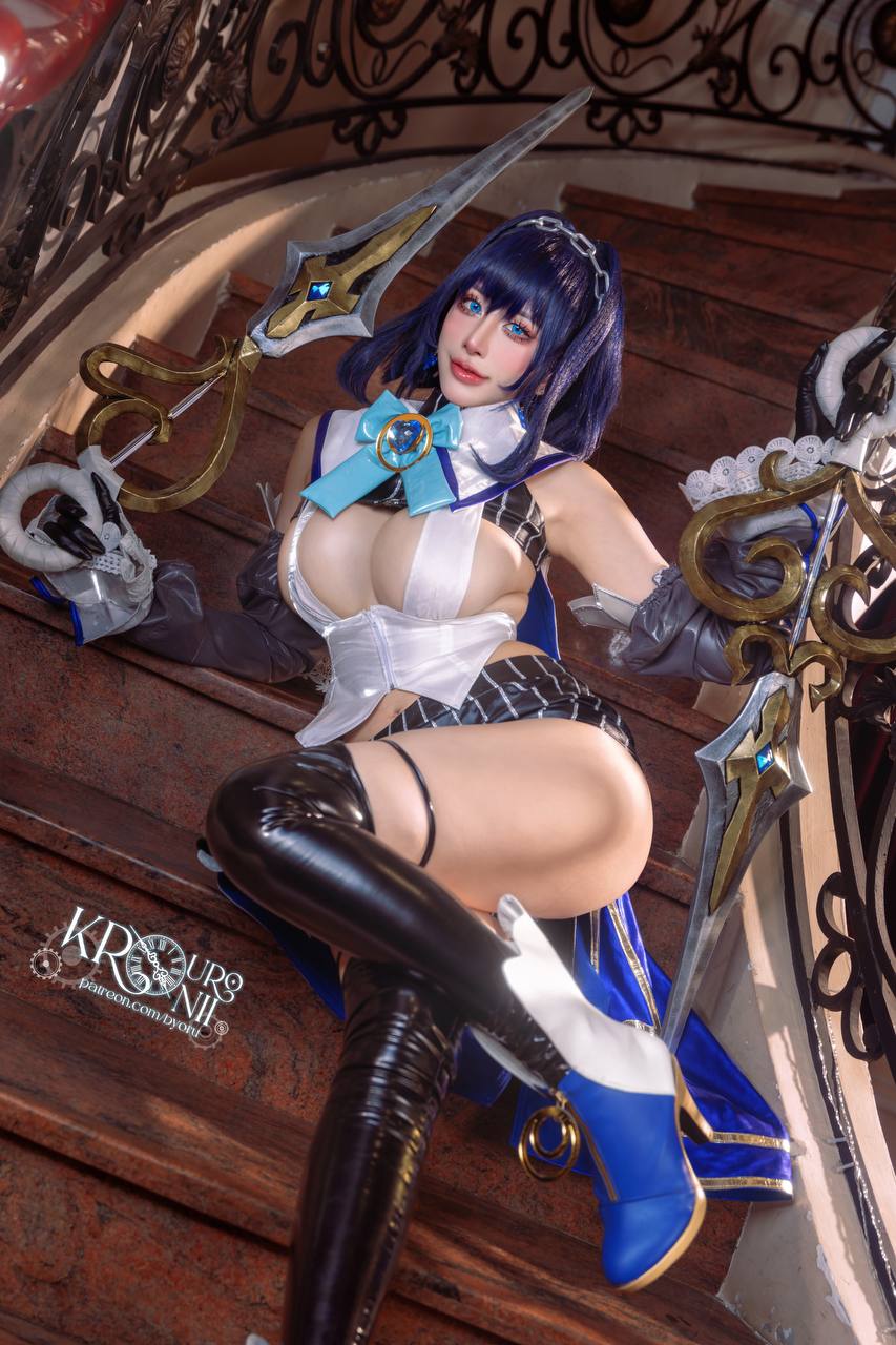 #Byoru Ouro Kronii [82P,21V 3.85Gb] 标签🏷️#蜜桃臀 #巨乳 #肥鲍 - 写真摄影作品第64张照片，photo 30278
