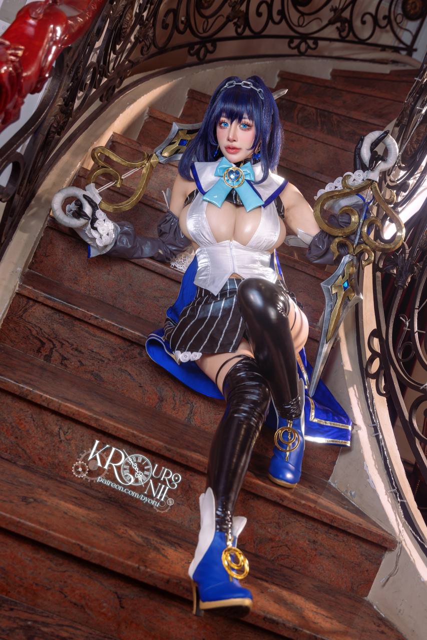 #Byoru Ouro Kronii [82P,21V 3.85Gb] 标签🏷️#蜜桃臀 #巨乳 #肥鲍 - 写真摄影作品第60张照片，photo 30279