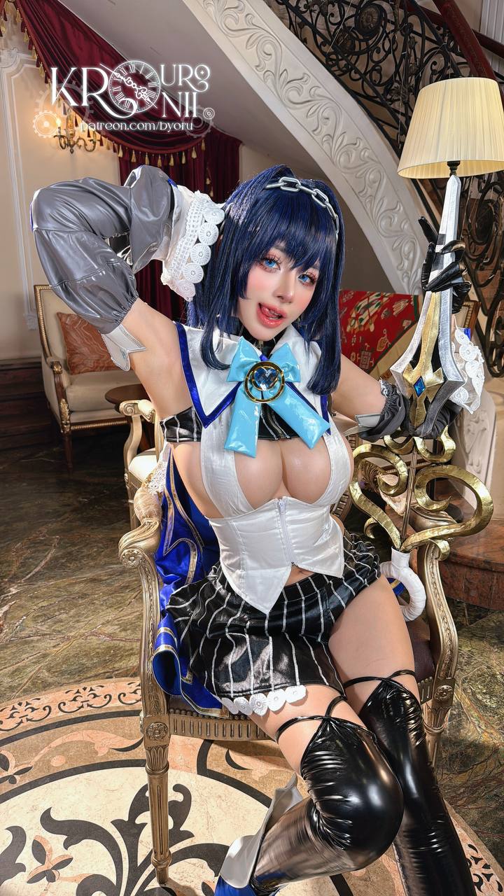 #Byoru Ouro Kronii [82P,21V 3.85Gb] 标签🏷️#蜜桃臀 #巨乳 #肥鲍 - 写真摄影作品第27张照片，photo 30325