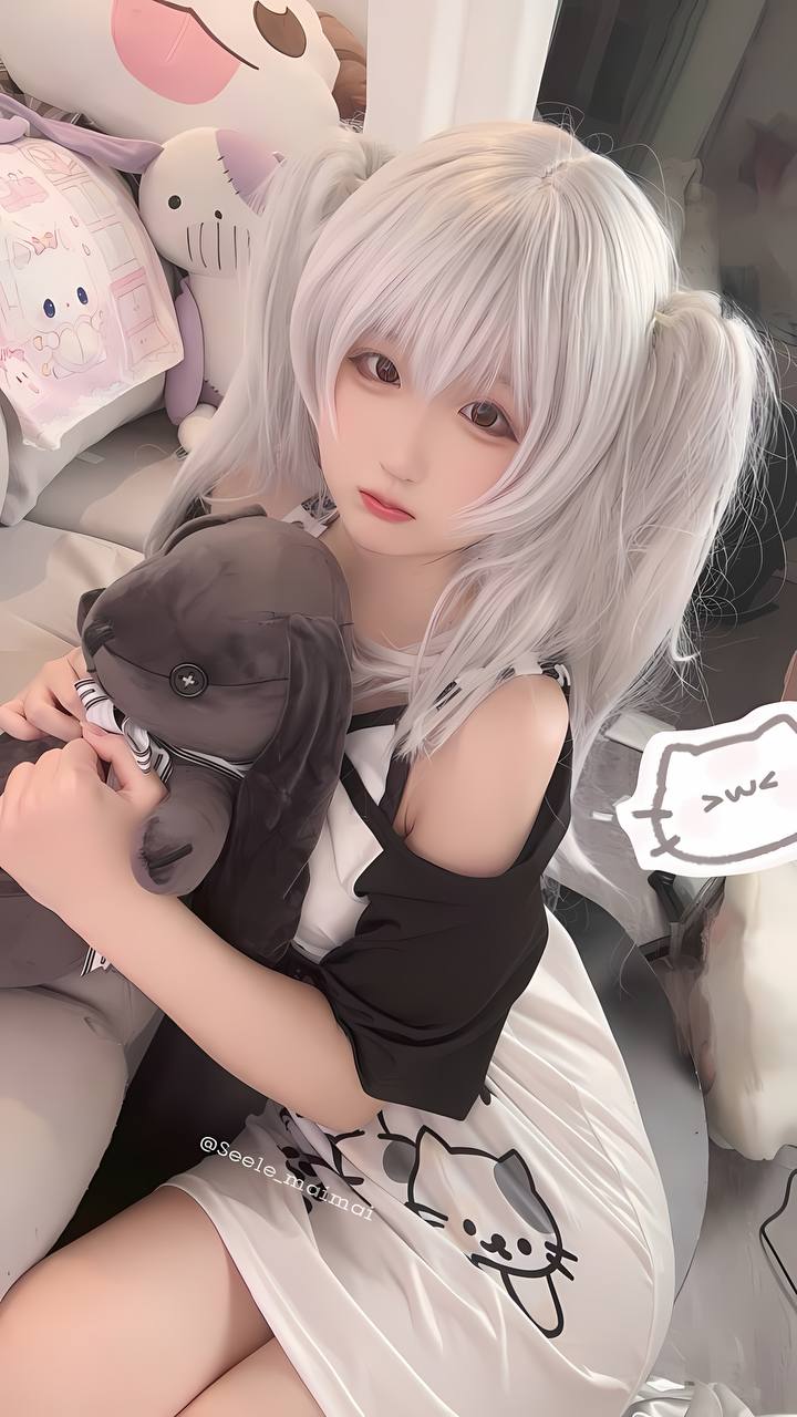 #Seele麦麦 No.021 – 白色双马尾 [16P 82Mb] 标签🏷️#幼态 #足控 #萝莉 - 写真摄影作品第16张照片，photo 30159
