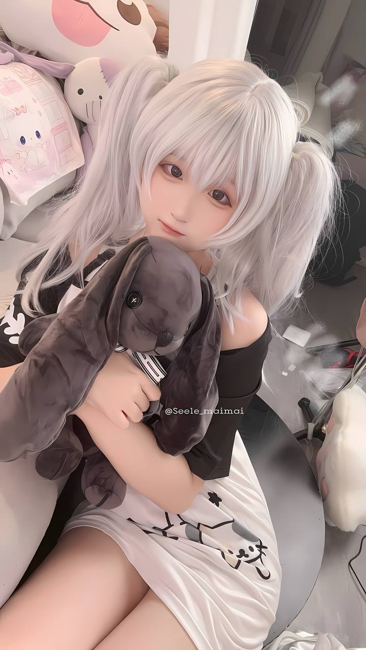 #Seele麦麦 No.021 – 白色双马尾 [16P 82Mb] 标签🏷️#幼态 #足控 #萝莉 - 写真摄影作品第10张照片，photo 30164