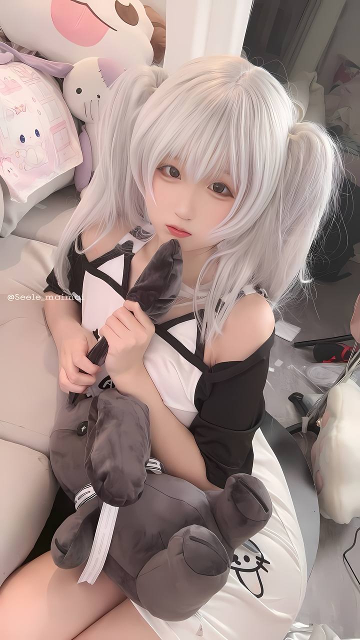 #Seele麦麦 No.021 – 白色双马尾 [16P 82Mb] 标签🏷️#幼态 #足控 #萝莉 - 写真摄影作品第7张照片，photo 30170