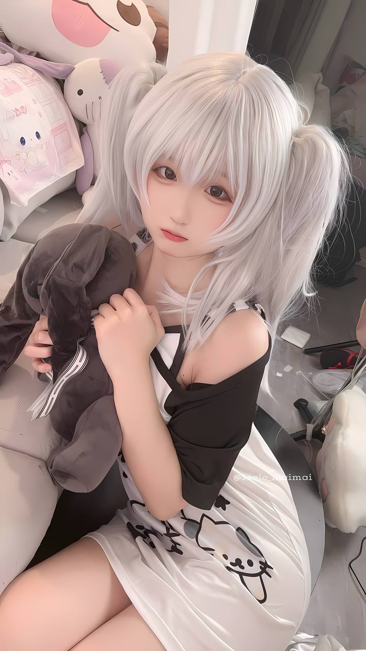 #Seele麦麦 No.021 – 白色双马尾 [16P 82Mb] 标签🏷️#幼态 #足控 #萝莉 - 写真摄影作品第5张照片，photo 30171