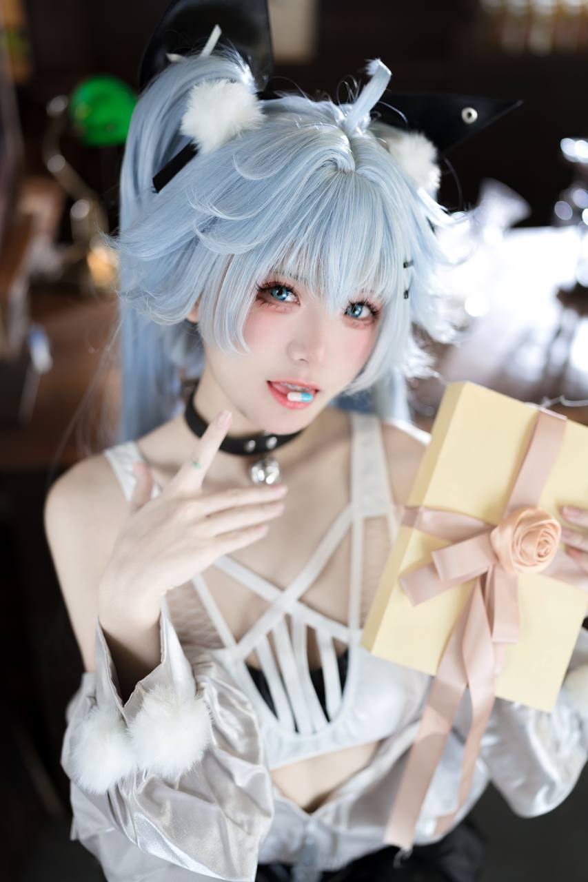 #九柒喵 No.029 – 少女前线·芙洛伦 药心 [29P 276Mb] 标签🏷️#黑丝 #粉足 #萝 - 写真摄影作品第2张照片，photo 30496