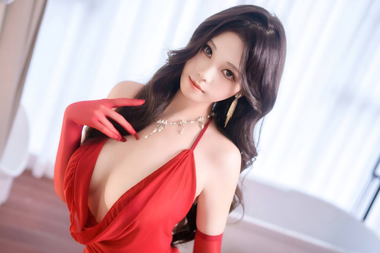#蜜汁猫裘 蜜汁猫裘 – 酒红圣诞 [61P,1V 984Mb] 标签🏷️#白虎 #巨乳 #胴体 - 写真摄影作品第38张照片，photo 30423