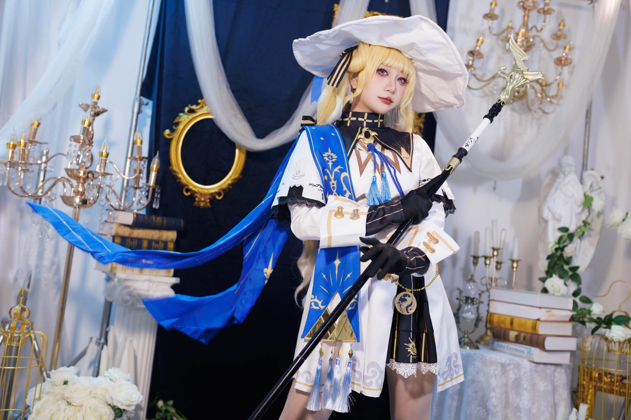 #Mizu   鸣潮 菲比 标签🏷 #全裸 #美腿 #Cosplay - 写真摄影作品第94张照片，photo 45419
