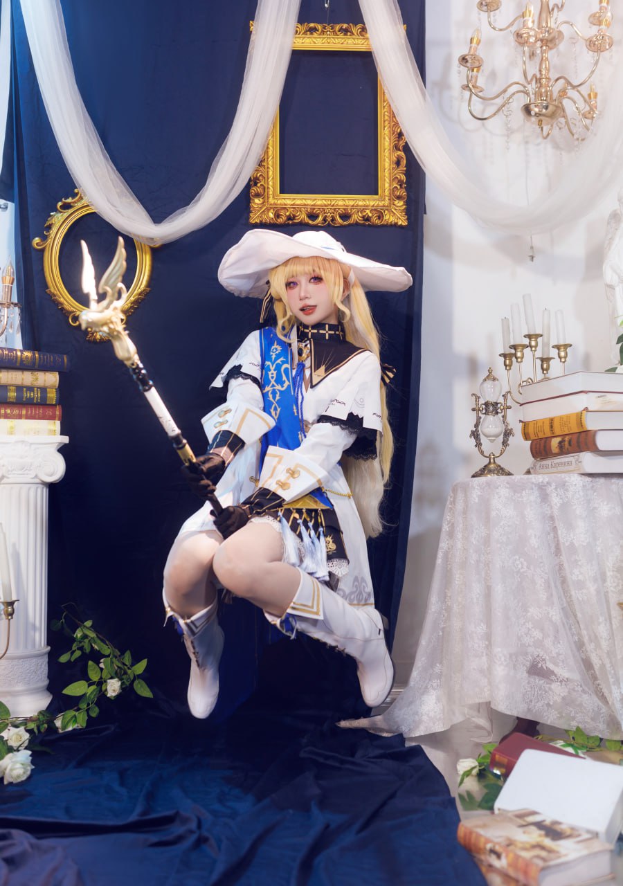 #Mizu   鸣潮 菲比 标签🏷 #全裸 #美腿 #Cosplay - 写真摄影作品第89张照片，photo 45421