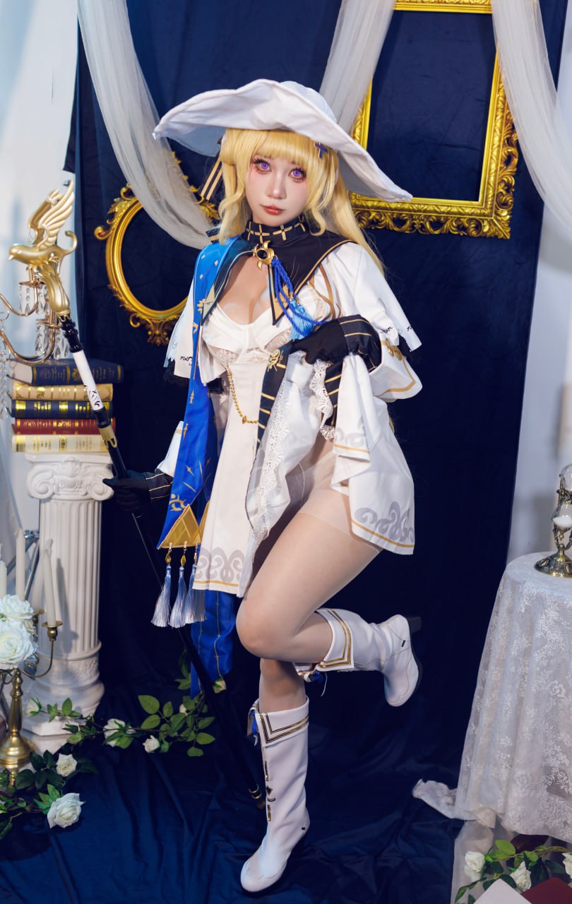 #Mizu   鸣潮 菲比 标签🏷 #全裸 #美腿 #Cosplay - 写真摄影作品第83张照片，photo 45431