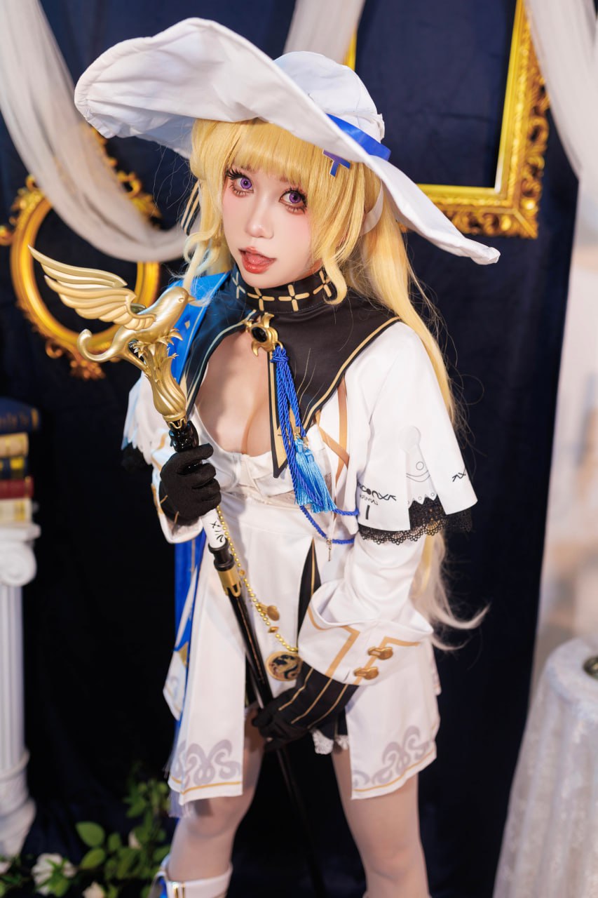 #Mizu   鸣潮 菲比 标签🏷 #全裸 #美腿 #Cosplay - 写真摄影作品第81张照片，photo 45432