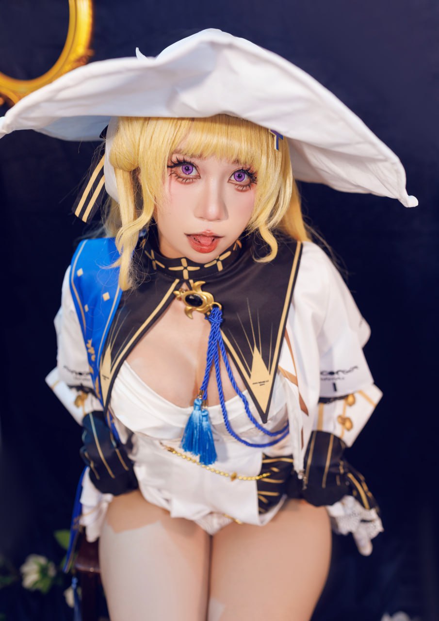 #Mizu   鸣潮 菲比 标签🏷 #全裸 #美腿 #Cosplay - 写真摄影作品第68张照片，photo 45445