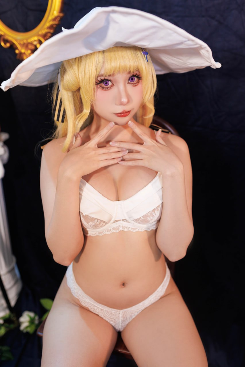 #Mizu   鸣潮 菲比 标签🏷 #全裸 #美腿 #Cosplay - 写真摄影作品第60张照片，photo 45454
