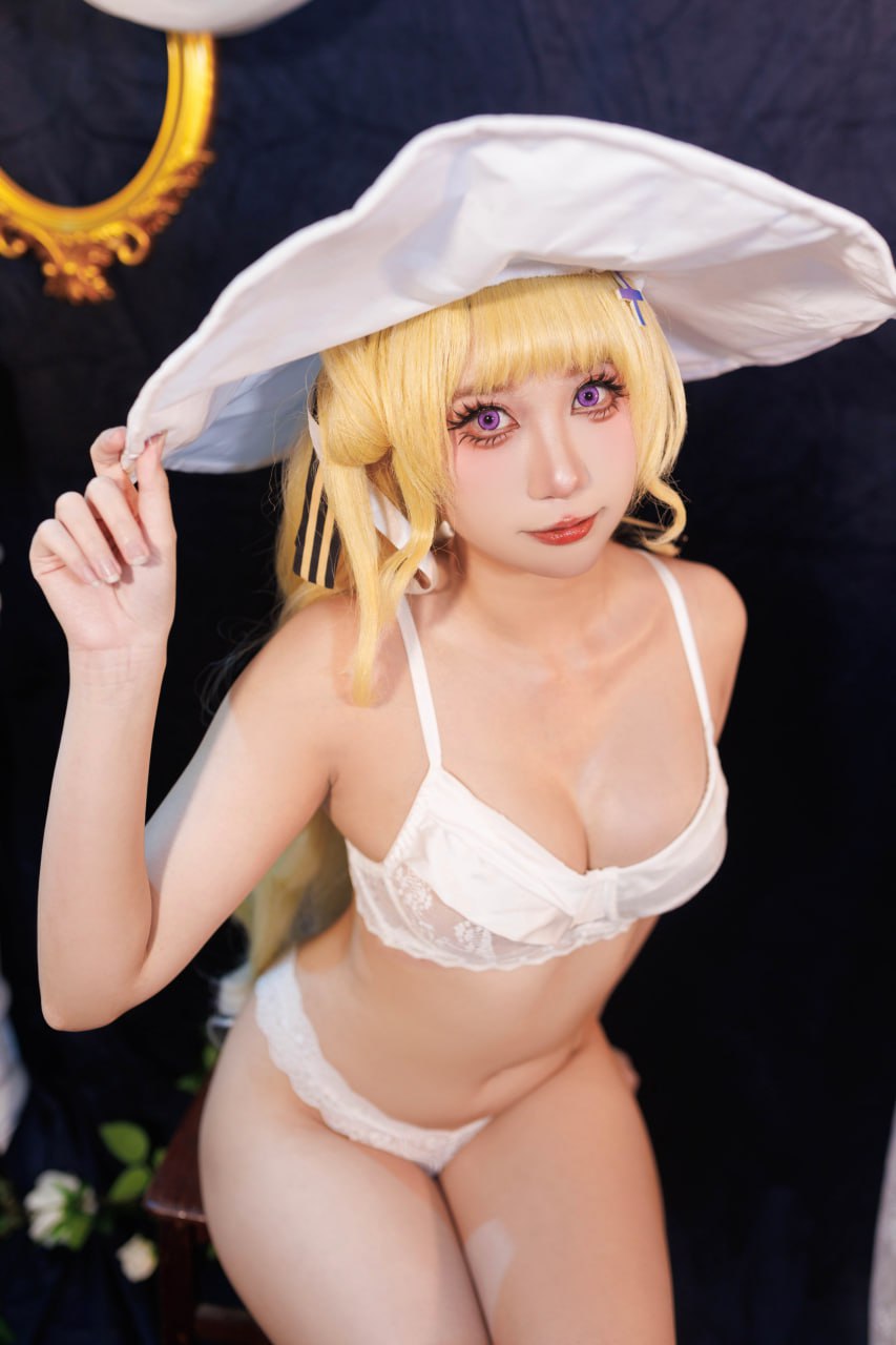 #Mizu   鸣潮 菲比 标签🏷 #全裸 #美腿 #Cosplay - 写真摄影作品第58张照片，photo 45455