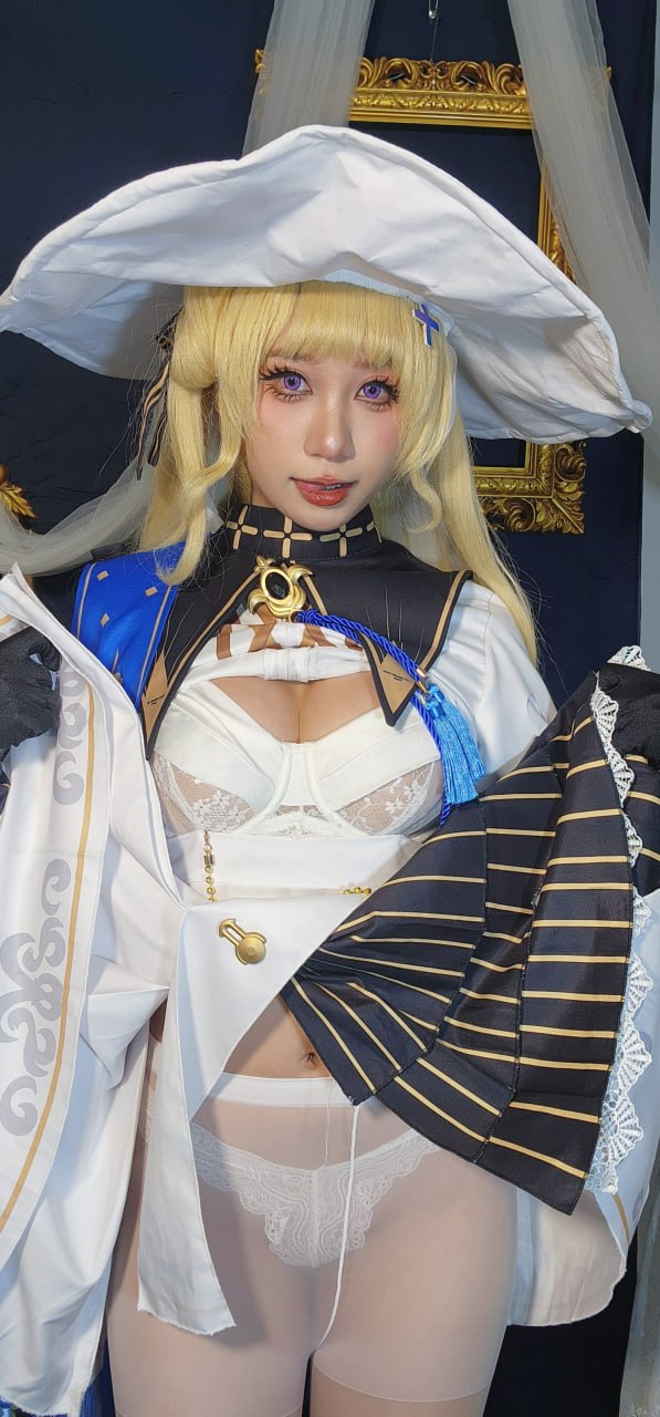 #Mizu   鸣潮 菲比 标签🏷 #全裸 #美腿 #Cosplay - 写真摄影作品第43张照片，photo 45470