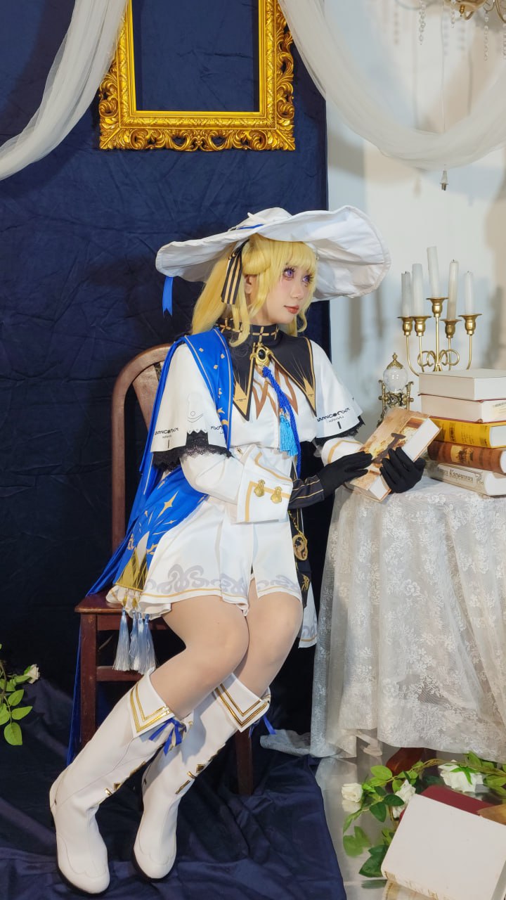 #Mizu   鸣潮 菲比 标签🏷 #全裸 #美腿 #Cosplay - 写真摄影作品第28张照片，photo 45485