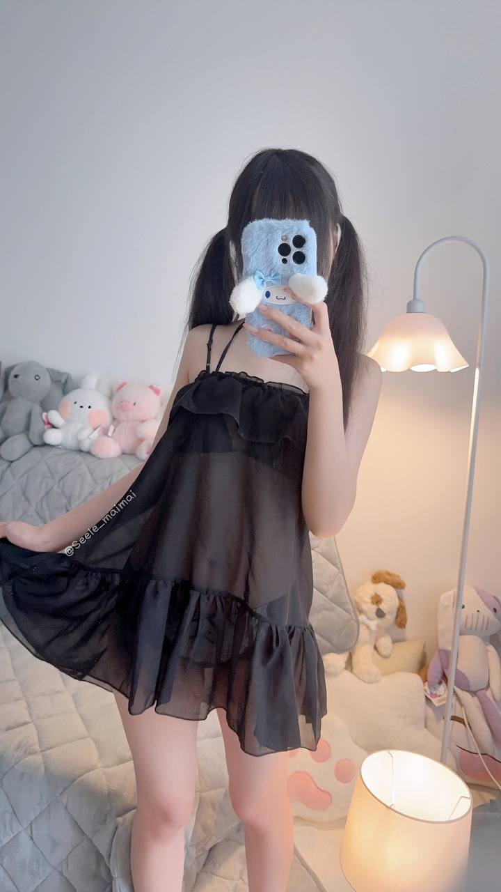 #Seele麦麦 No.022 – 黑黑麦 [53P,5V 269Mb] 标签🏷️#幼态 #足控 #萝莉 原皮麦麦 - 写真摄影作品第26张照片，photo 30830