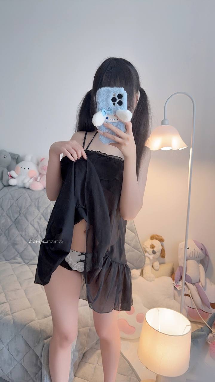 #Seele麦麦 No.022 – 黑黑麦 [53P,5V 269Mb] 标签🏷️#幼态 #足控 #萝莉 原皮麦麦 - 写真摄影作品第23张照片，photo 30832