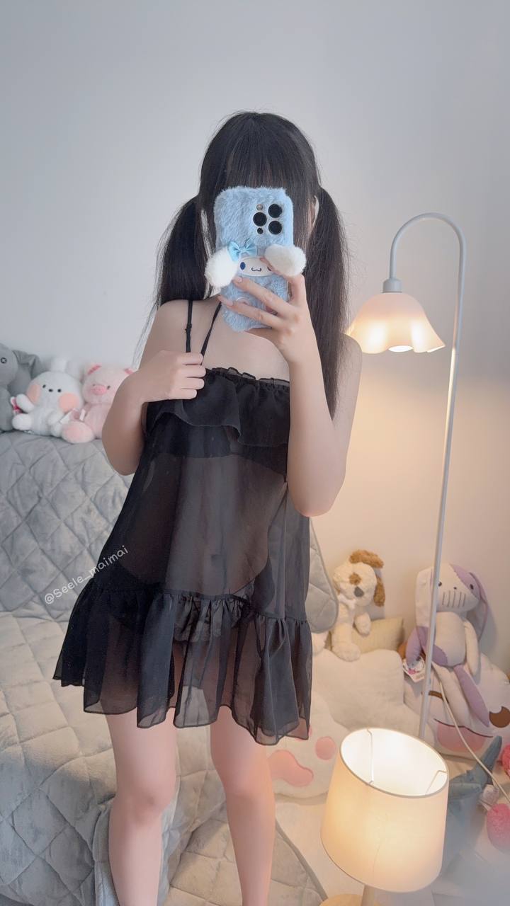 #Seele麦麦 No.022 – 黑黑麦 [53P,5V 269Mb] 标签🏷️#幼态 #足控 #萝莉 原皮麦麦 - 写真摄影作品第19张照片，photo 30834