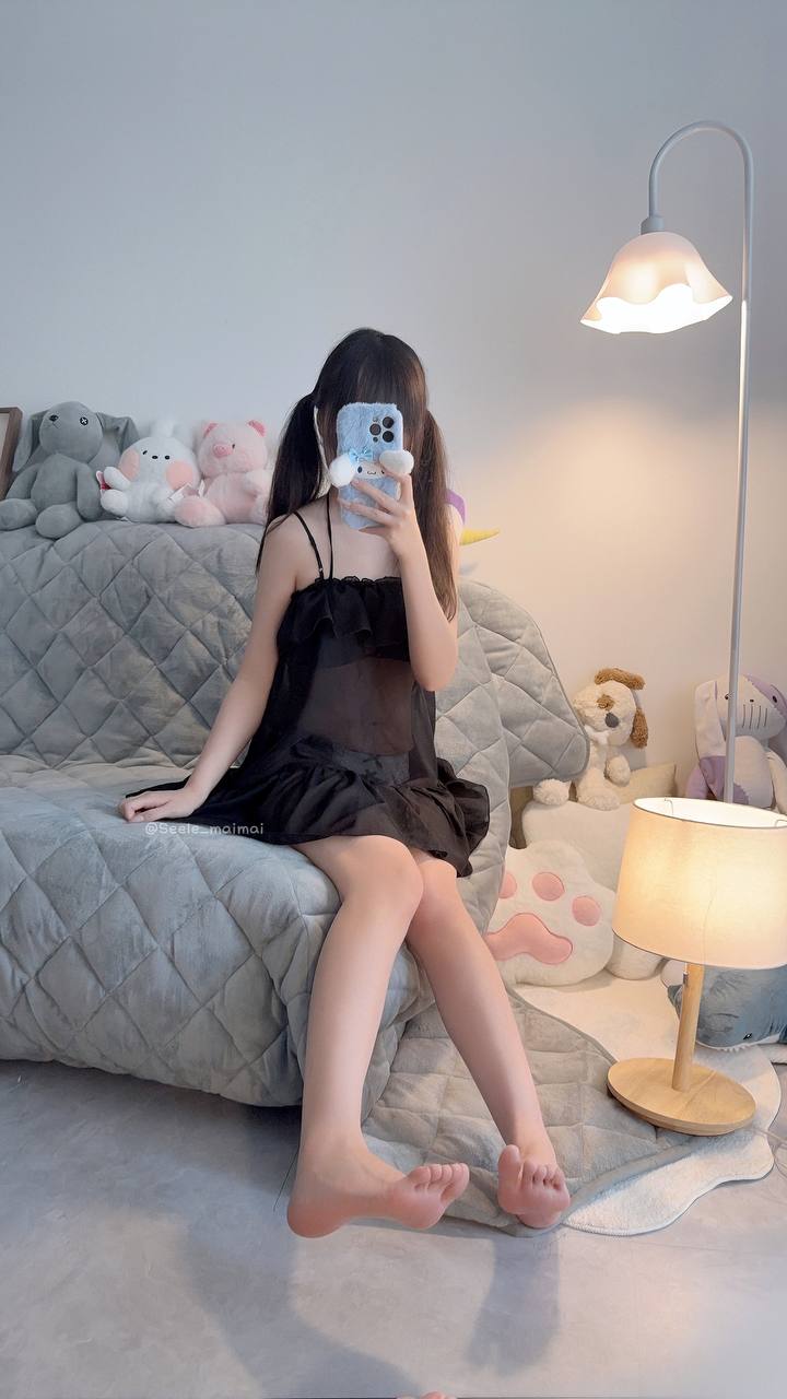 #Seele麦麦 No.022 – 黑黑麦 [53P,5V 269Mb] 标签🏷️#幼态 #足控 #萝莉 原皮麦麦 - 写真摄影作品第11张照片，photo 30841