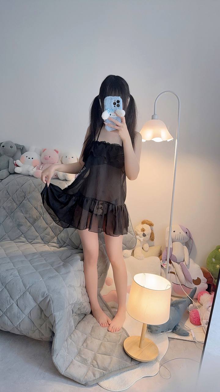 #Seele麦麦 No.022 – 黑黑麦 [53P,5V 269Mb] 标签🏷️#幼态 #足控 #萝莉 原皮麦麦 - 写真摄影作品第13张照片，photo 30843