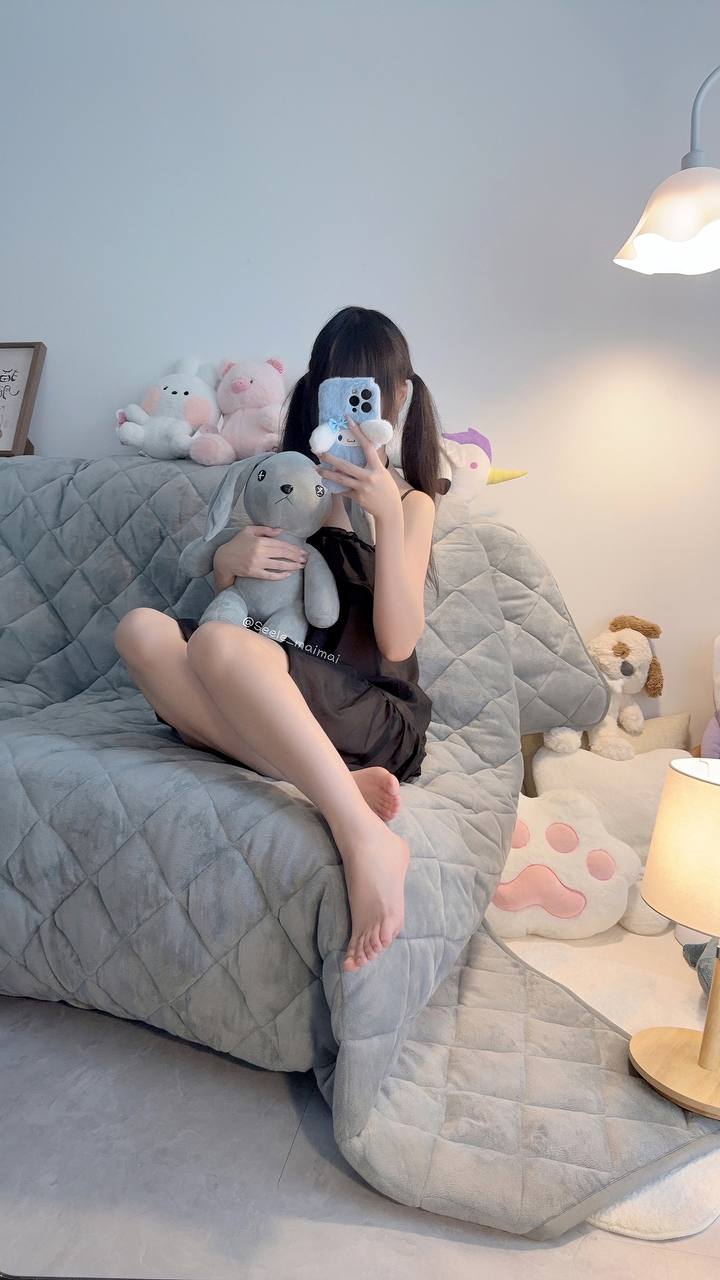 #Seele麦麦 No.022 – 黑黑麦 [53P,5V 269Mb] 标签🏷️#幼态 #足控 #萝莉 原皮麦麦 - 写真摄影作品第14张照片，photo 30844