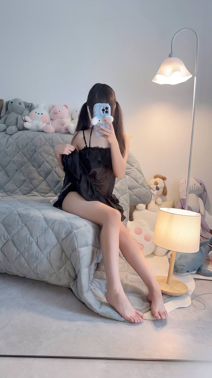 #Seele麦麦 No.022 – 黑黑麦 [53P,5V 269Mb] 标签🏷️#幼态 #足控 #萝莉 原皮麦麦 - 写真摄影作品第10张照片，photo 30845