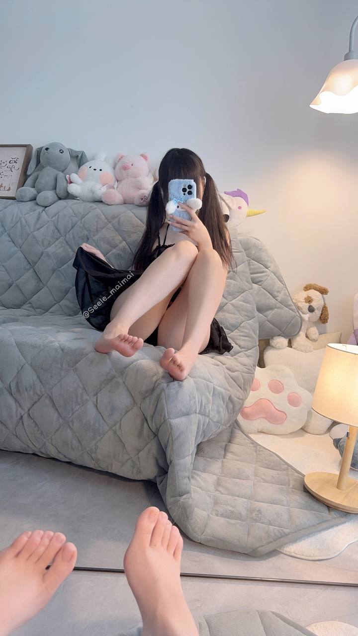 #Seele麦麦 No.022 – 黑黑麦 [53P,5V 269Mb] 标签🏷️#幼态 #足控 #萝莉 原皮麦麦 - 写真摄影作品第9张照片，photo 30846