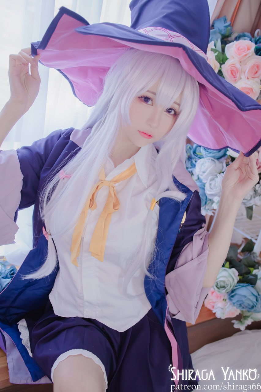 #Shiraga Yanko   魔女之旅 伊蕾娜 标签🏷 #粉嫩 #唯美 #Cosplay - 写真摄影作品第18张照片，photo 45521