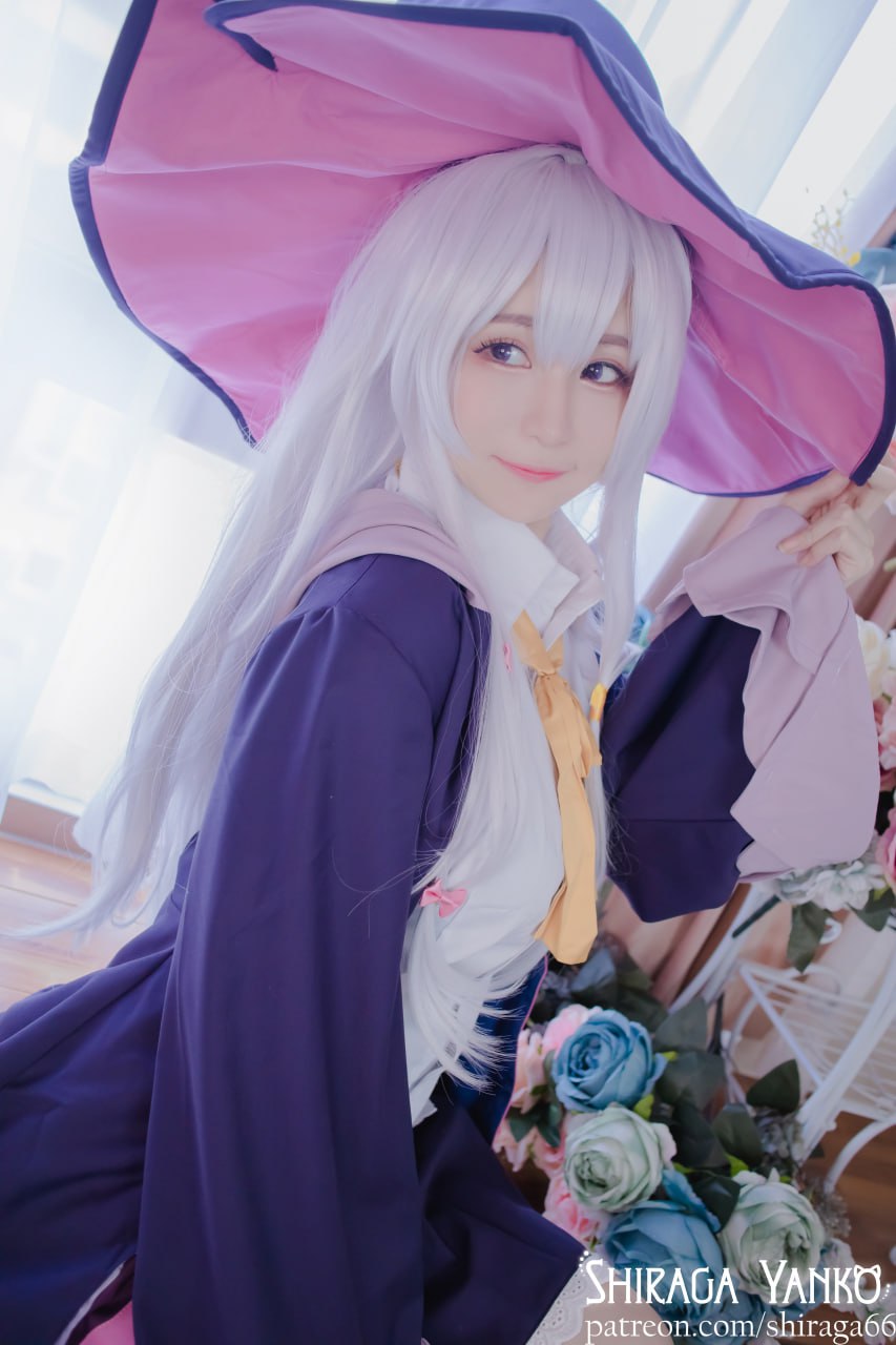 #Shiraga Yanko   魔女之旅 伊蕾娜 标签🏷 #粉嫩 #唯美 #Cosplay - 写真摄影作品第19张照片，photo 45522