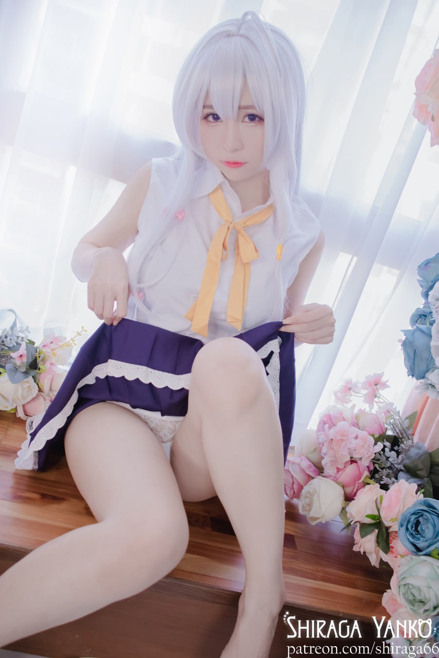 #Shiraga Yanko   魔女之旅 伊蕾娜 标签🏷 #粉嫩 #唯美 #Cosplay - 写真摄影作品第8张照片，photo 45531