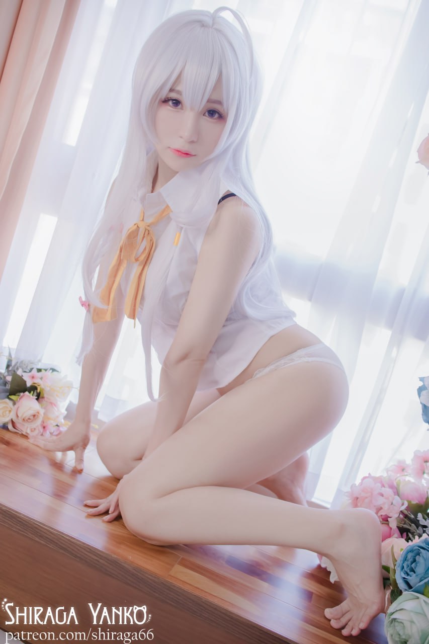 #Shiraga Yanko   魔女之旅 伊蕾娜 标签🏷 #粉嫩 #唯美 #Cosplay - 写真摄影作品第7张照片，photo 45533