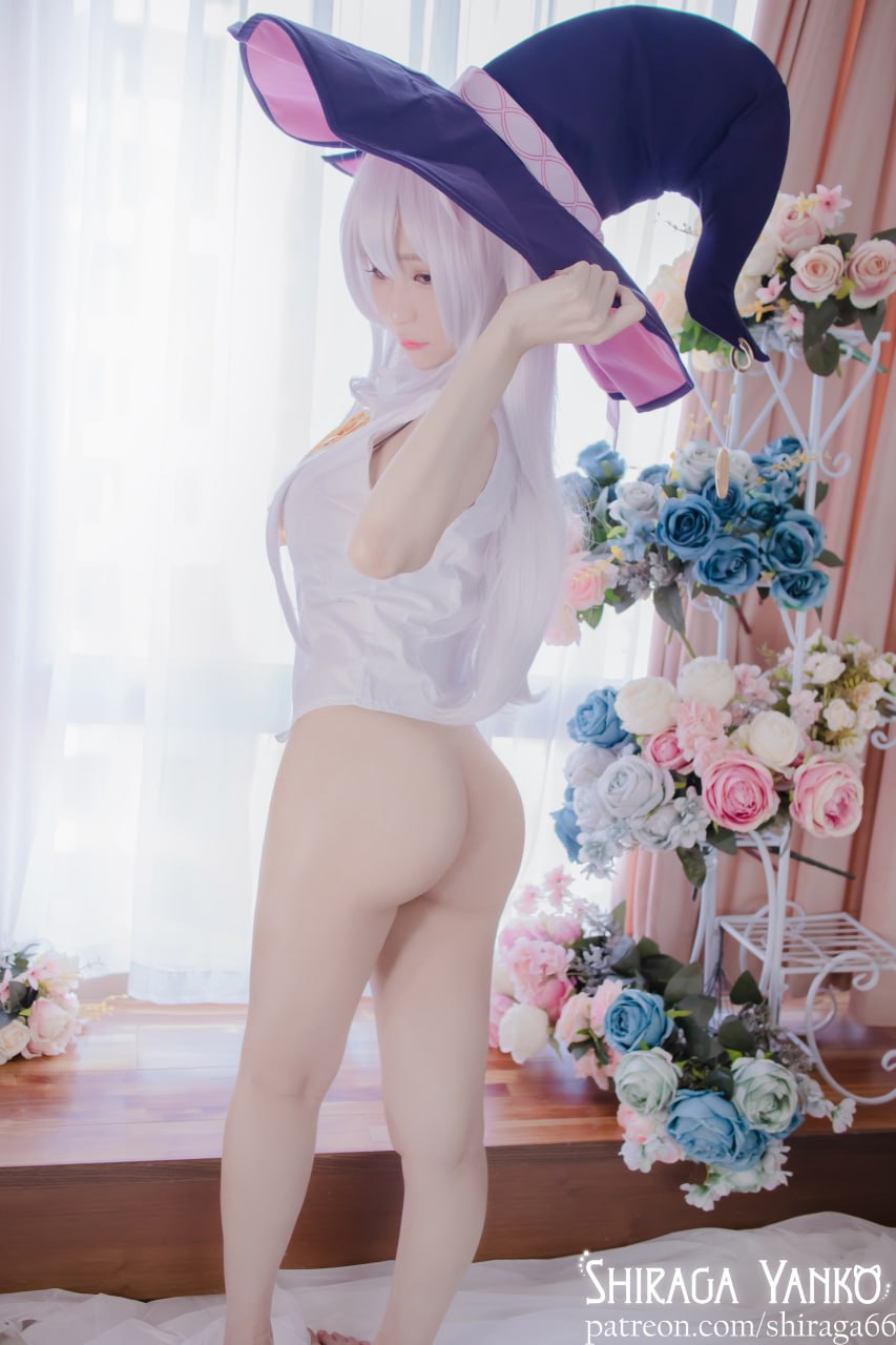 #Shiraga Yanko   魔女之旅 伊蕾娜 标签🏷 #粉嫩 #唯美 #Cosplay - 写真摄影作品第1张照片，photo 45539