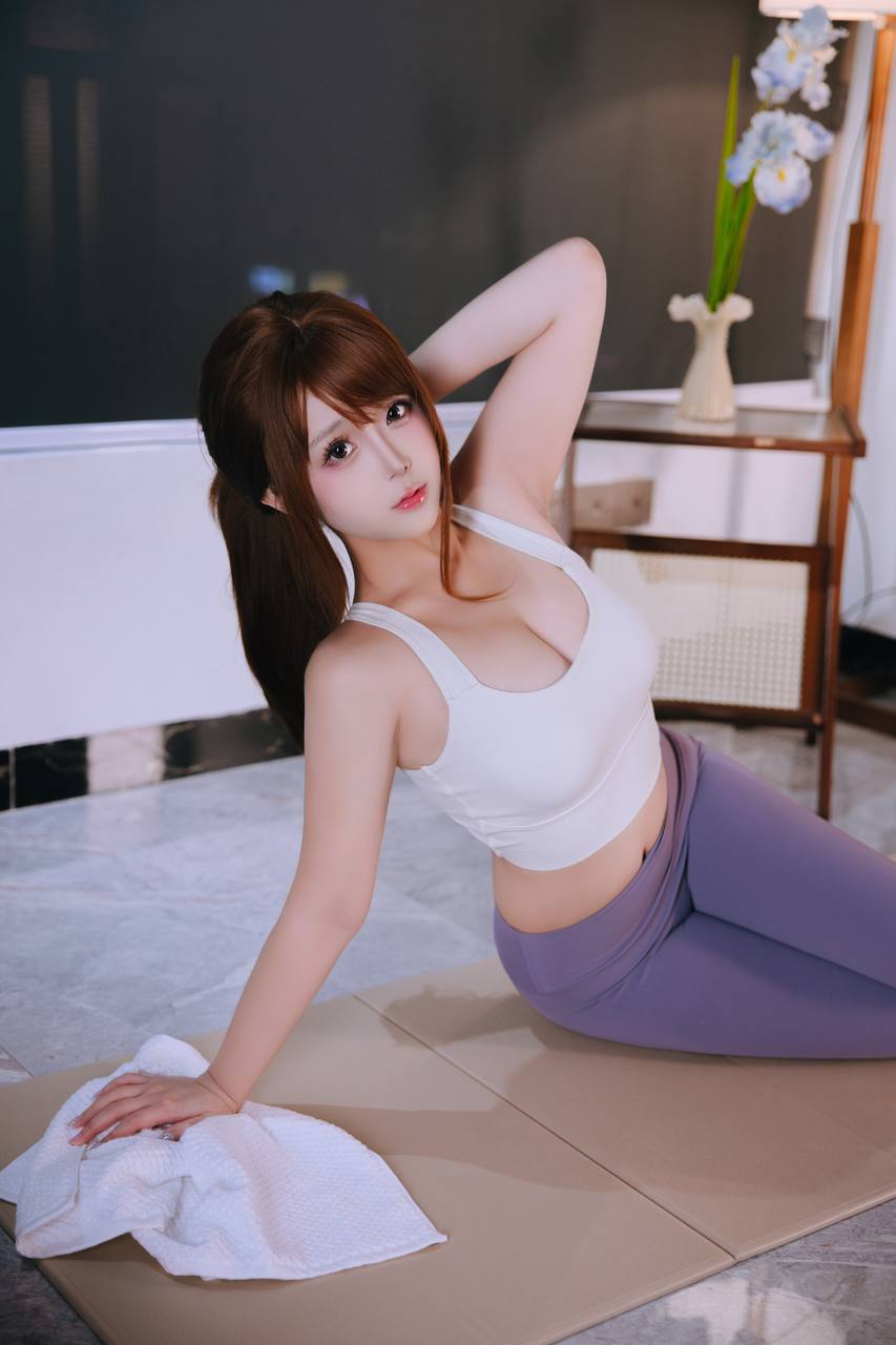 #日奈娇 #椎名莜 日奈娇 – 瑜伽训练 [168P,6V 1.47Gb] 标签🏷️#巨乳 #蜜桃臀 # - 写真摄影作品第145张照片，photo 30616