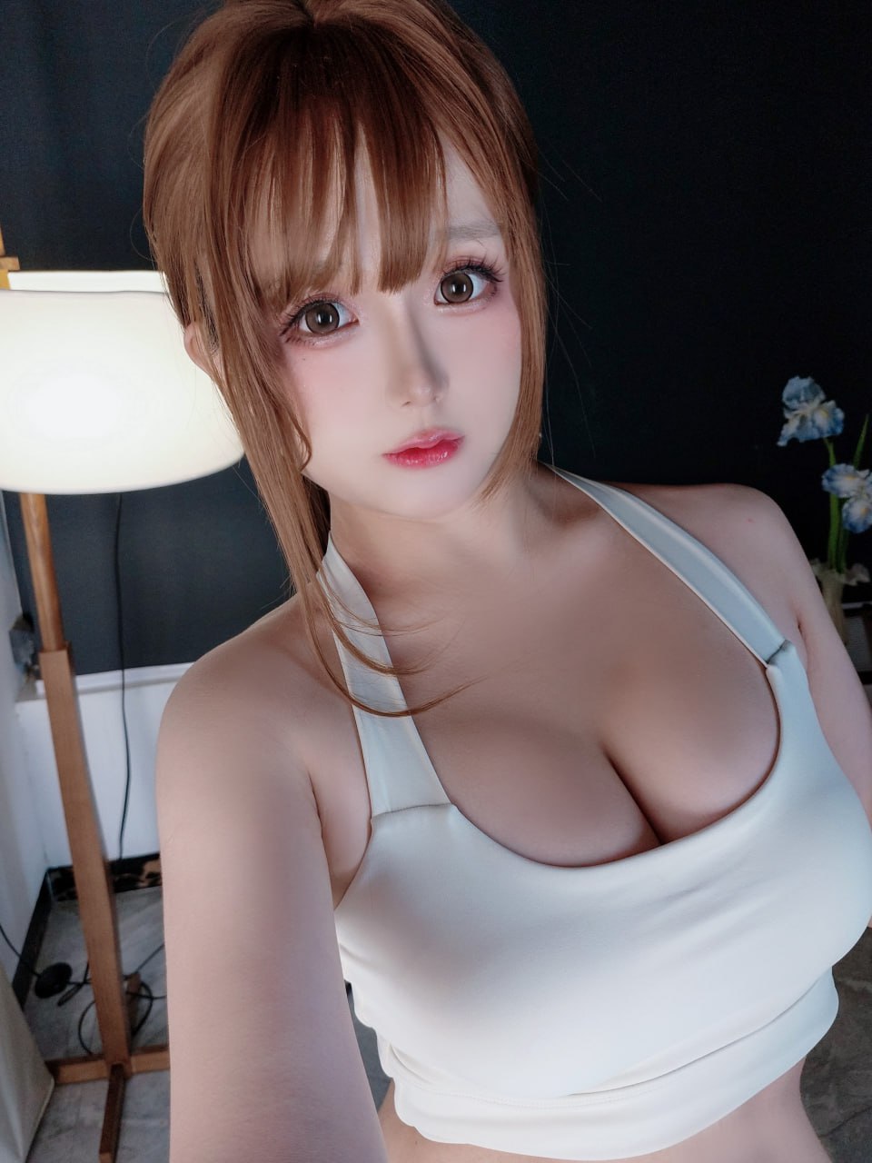 #日奈娇   瑜珈训练 标签🏷 #巨乳 #瑜伽裤 #写真 - 写真摄影作品第37张照片，photo 45374