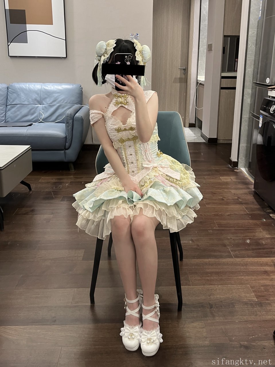 #猫屋少女   像梨子一样清甜 标签🏷 #萝莉 #自拍 #福利姬 - 写真摄影作品第29张照片，photo 45769