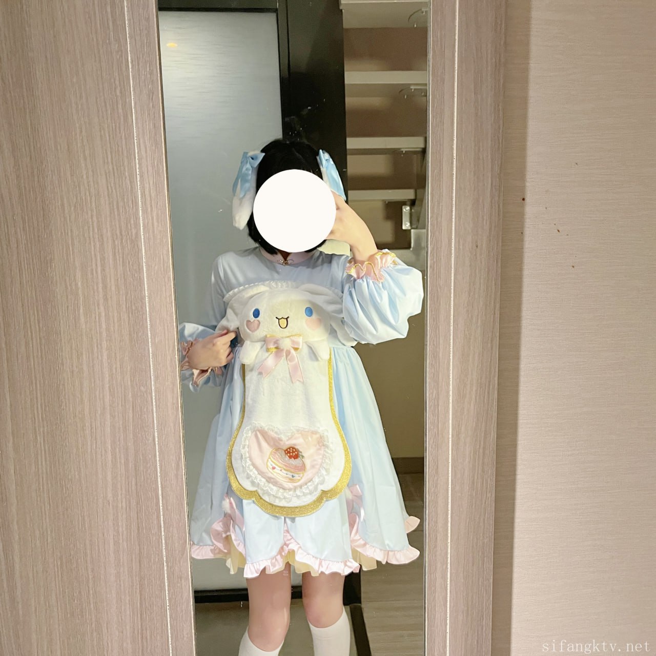 #猫屋少女   赠一套玉桂狗图包 标签🏷 #萝莉 #自拍 #福利姬 - 写真摄影作品第26张照片，photo 45868