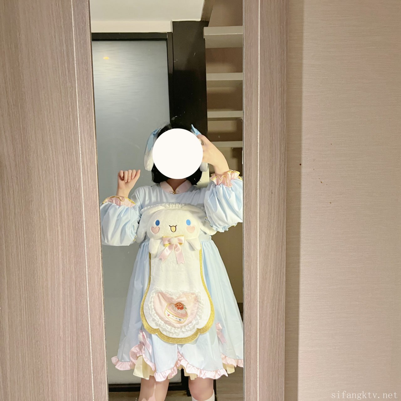 #猫屋少女   赠一套玉桂狗图包 标签🏷 #萝莉 #自拍 #福利姬 - 写真摄影作品第24张照片，photo 45869