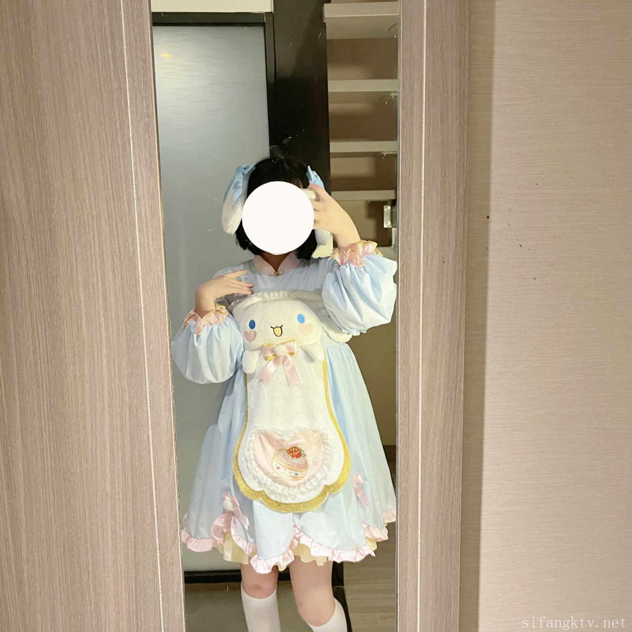 #猫屋少女   赠一套玉桂狗图包 标签🏷 #萝莉 #自拍 #福利姬 - 写真摄影作品第23张照片，photo 45870