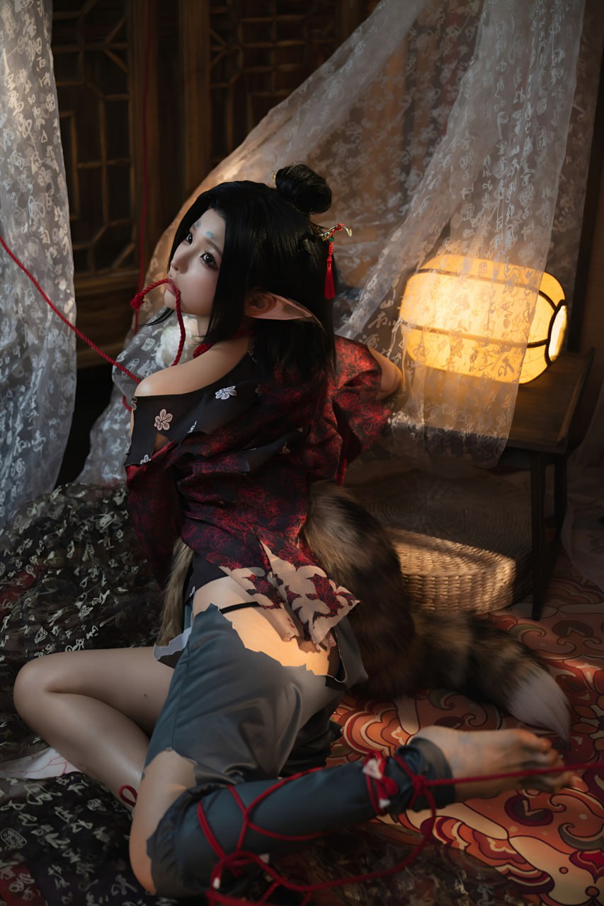 #蠢沫沫   黑神话 萍萍 [138P 966.57 Mb] #20250816D - 写真摄影作品第7张照片，photo 82116