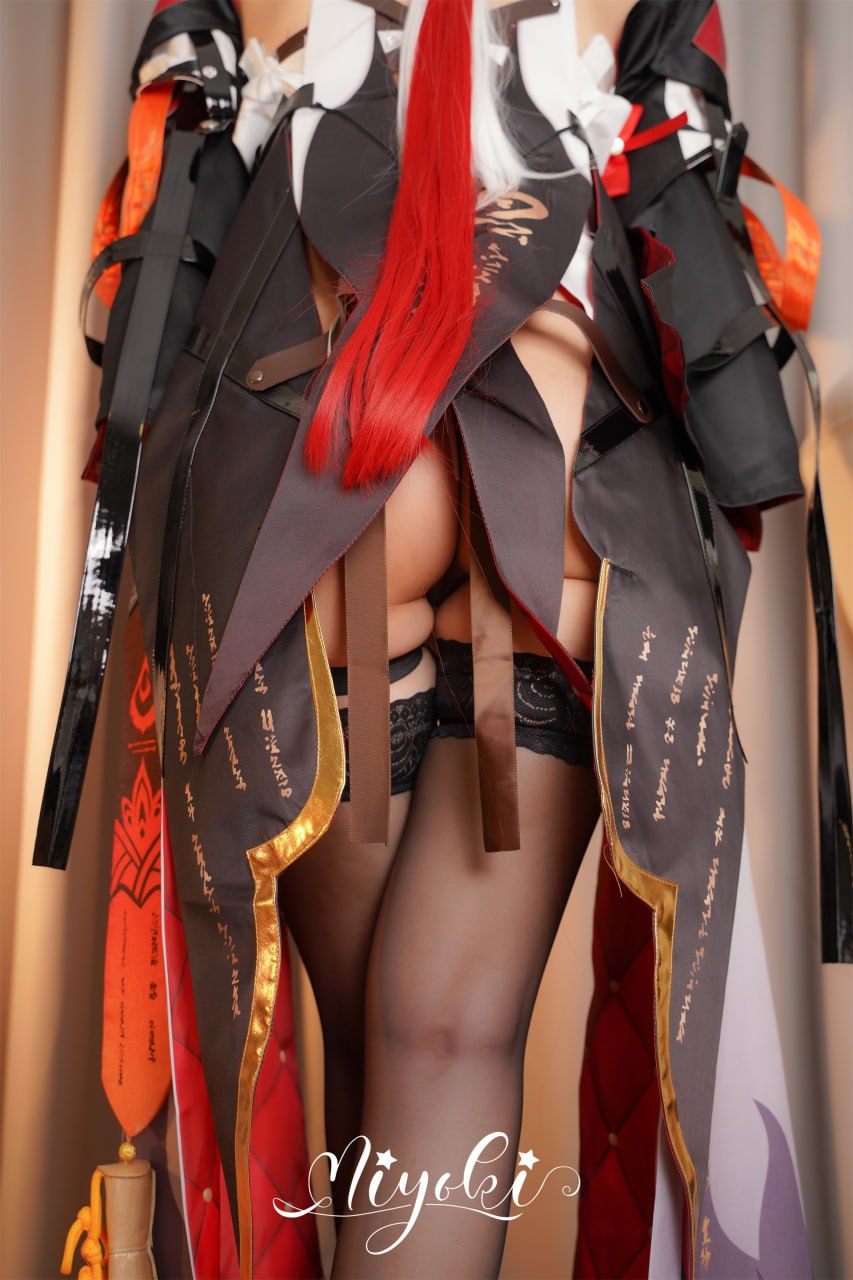 #铃木美咲   鸣潮 长离 标签🏷 #美腿 #黑丝 #福利姬 - 写真摄影作品第39张照片，photo 45547