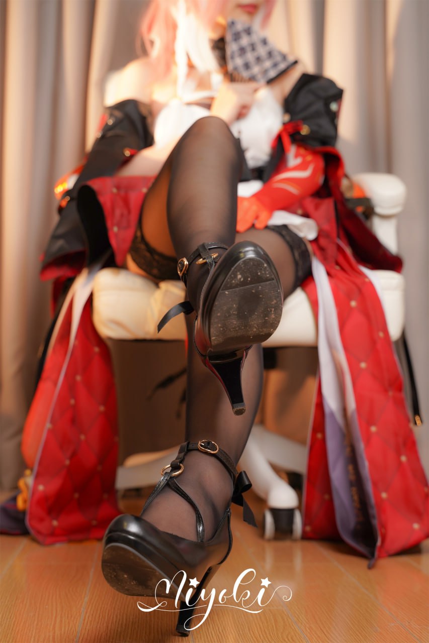 #铃木美咲   鸣潮 长离 标签🏷 #美腿 #黑丝 #福利姬 - 写真摄影作品第8张照片，photo 45578