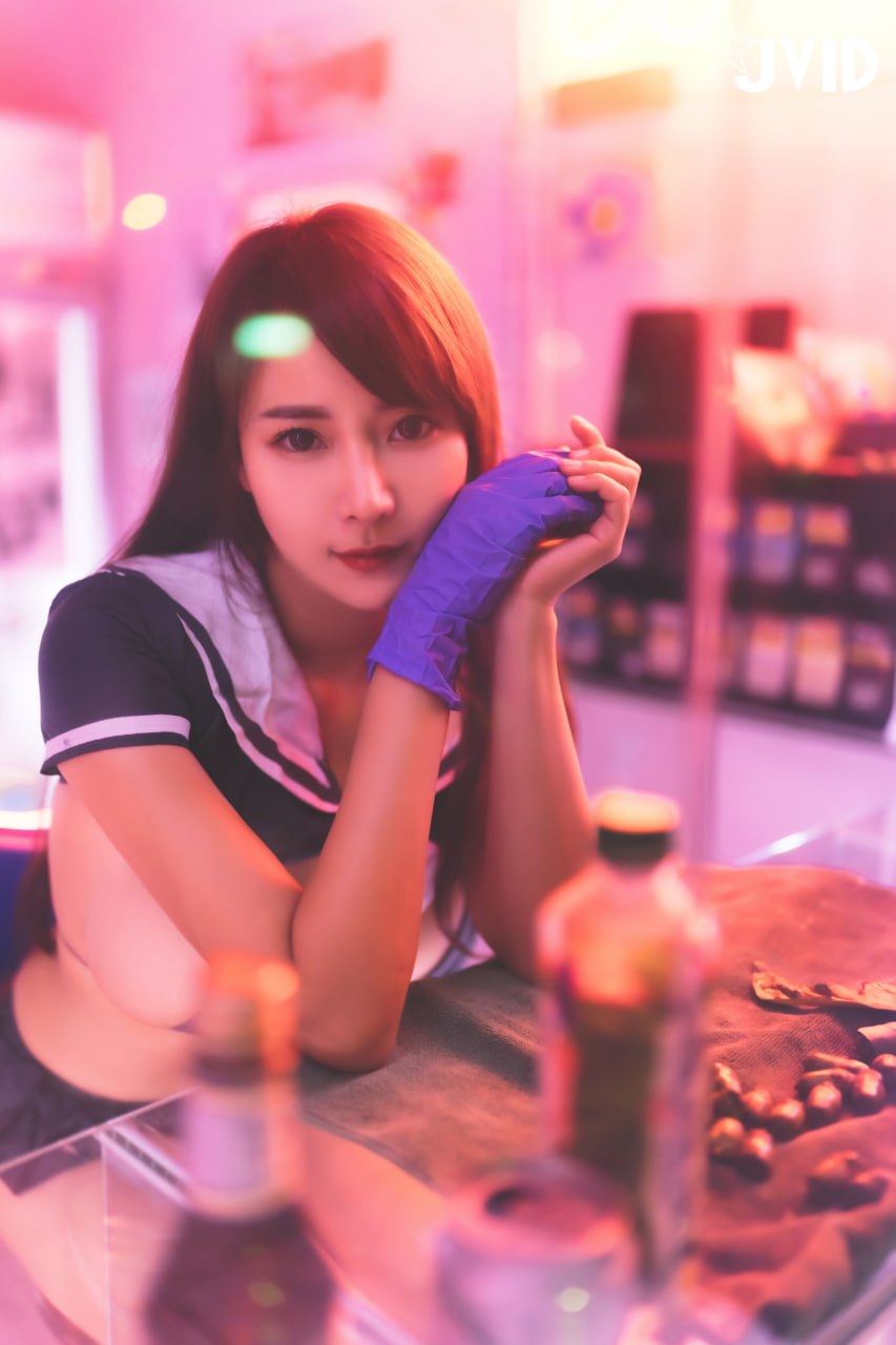 #Jvid   乐乐   2020.12.11 【心電ウォーカー】12月号 美人西施 樂樂得來速檳榔 - 写真摄影作品第7张照片，photo 9789