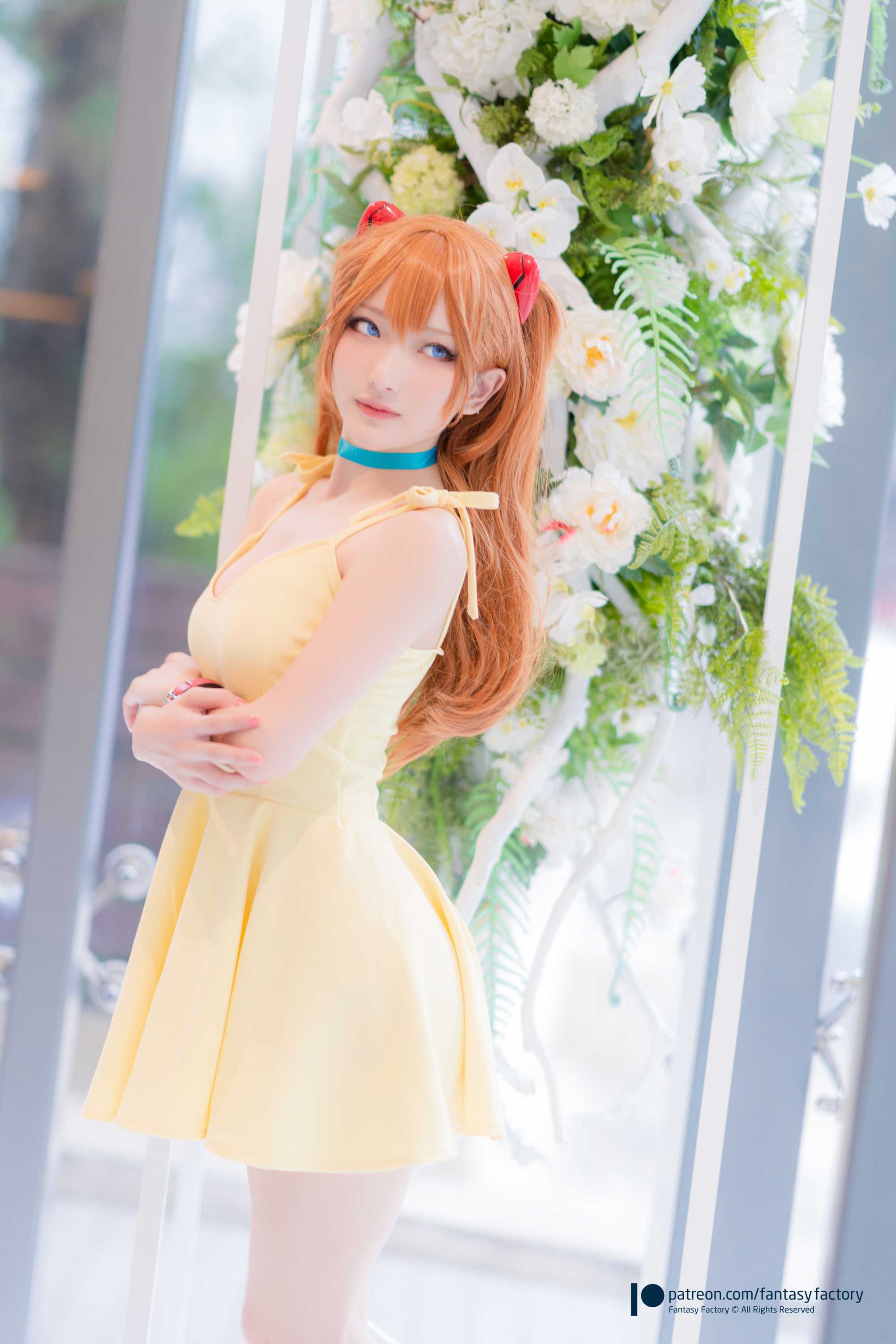 小丁 Fantasy Factory - Asuka Yellow Dress 2020.08 - 写真摄影作品第17张照片，1754443634348
