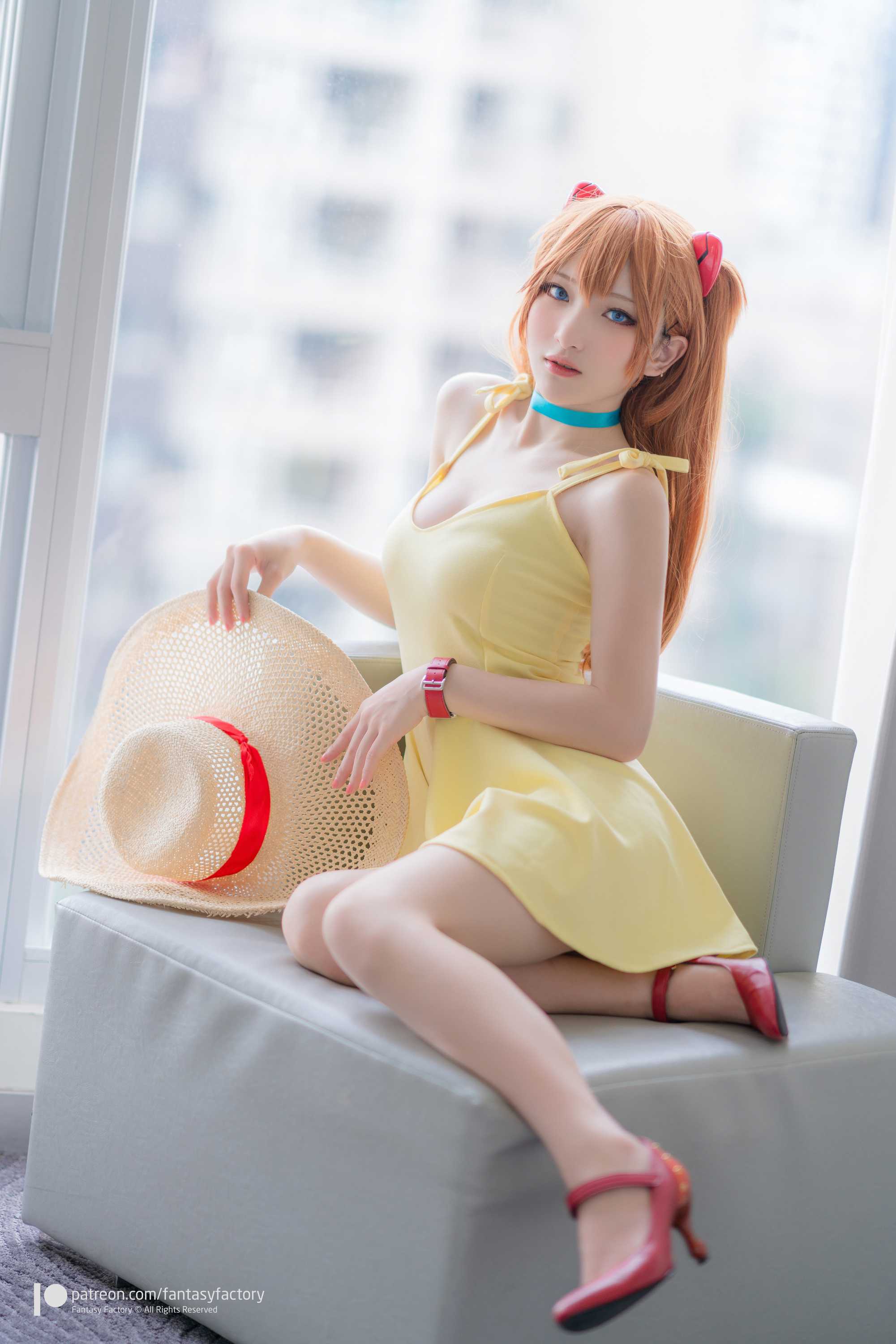 小丁 Fantasy Factory - Asuka Yellow Dress 2020.08 - 写真摄影作品第16张照片，1754443636374