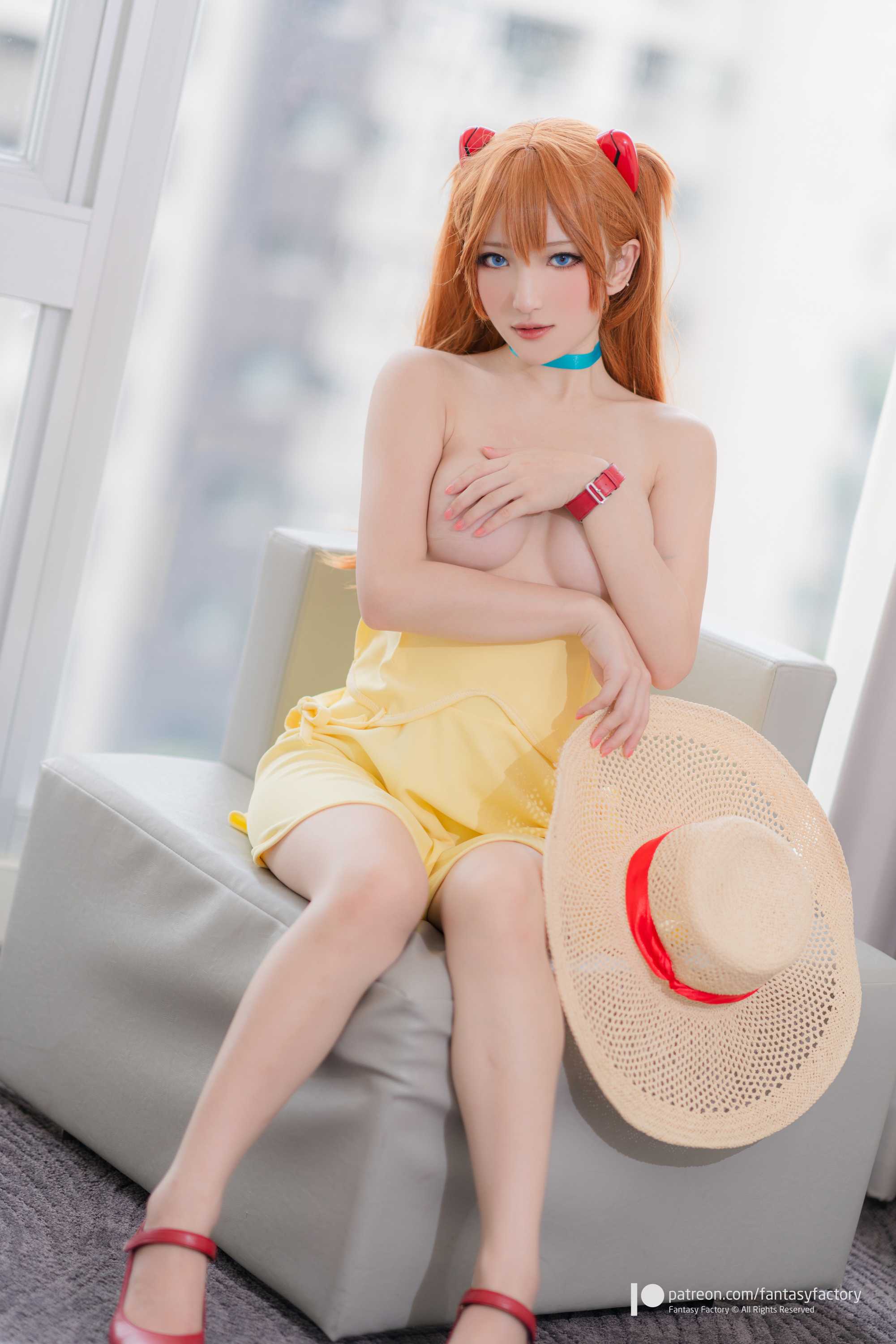 小丁 Fantasy Factory - Asuka Yellow Dress 2020.08 - 写真摄影作品第14张照片，1754443639181