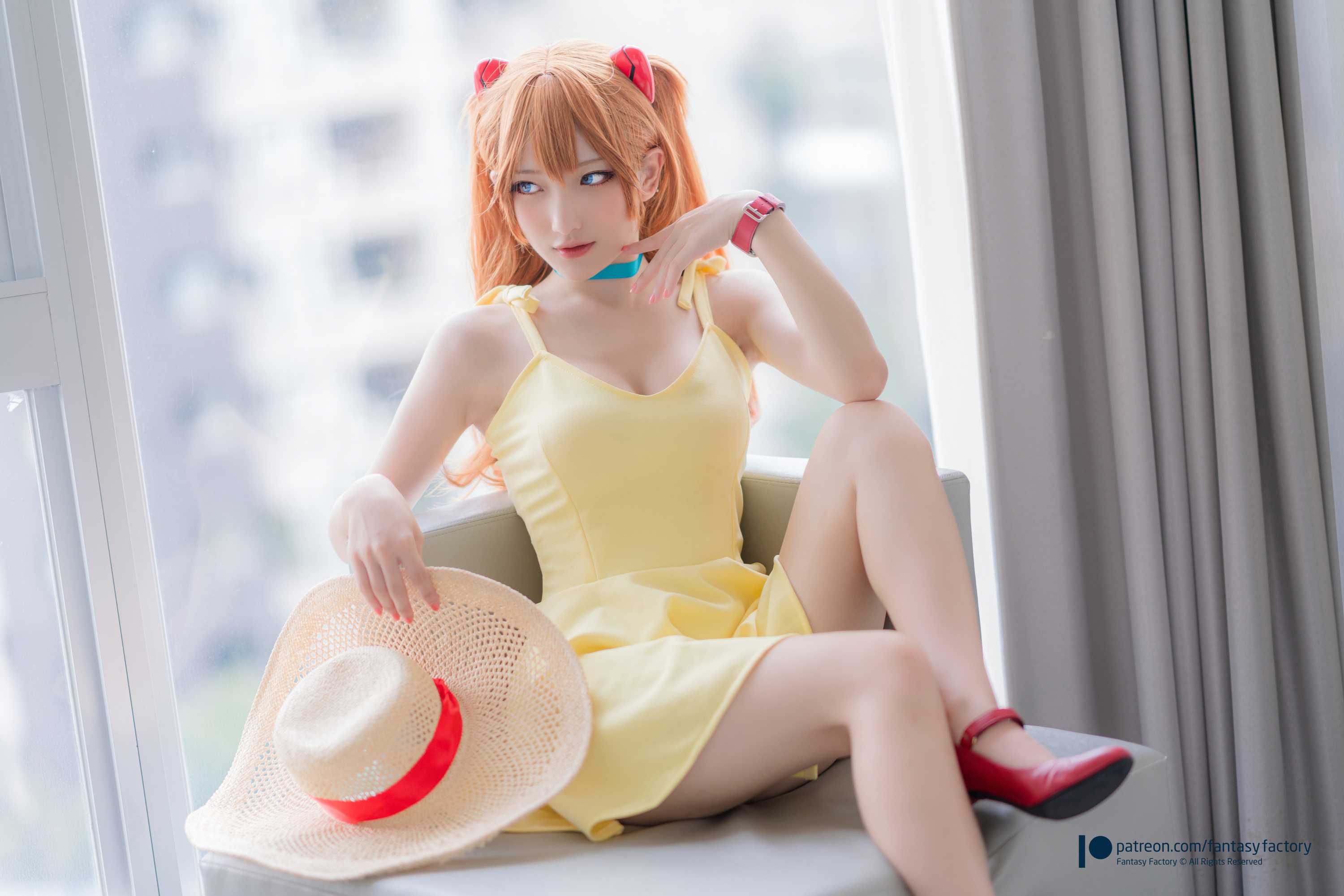 小丁 Fantasy Factory - Asuka Yellow Dress 2020.08 - 写真摄影作品第13张照片，1754443641216