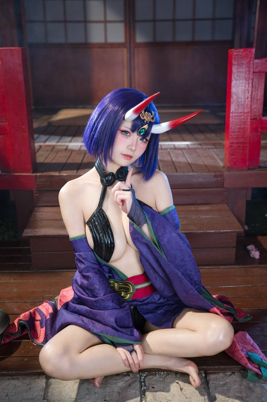 #九柒喵 No.030 – 酒吞童子 原皮 [92P 805Mb] 标签🏷️#爆乳 #粉足 #萝莉 - 写真摄影作品第92张照片，photo 32098